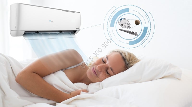 Máy lạnh Casper Inverter 2.5Hp GC-24IS35 dễ dàng lắp đặt