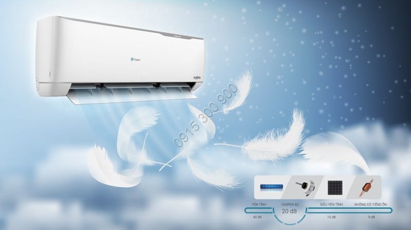 Máy lạnh Casper Inverter 2.5Hp GC-24IS35 chạy êm