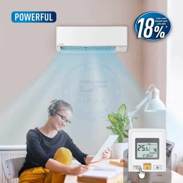 May lanh Panasonic 1Hp Inverter RU9AKH-8