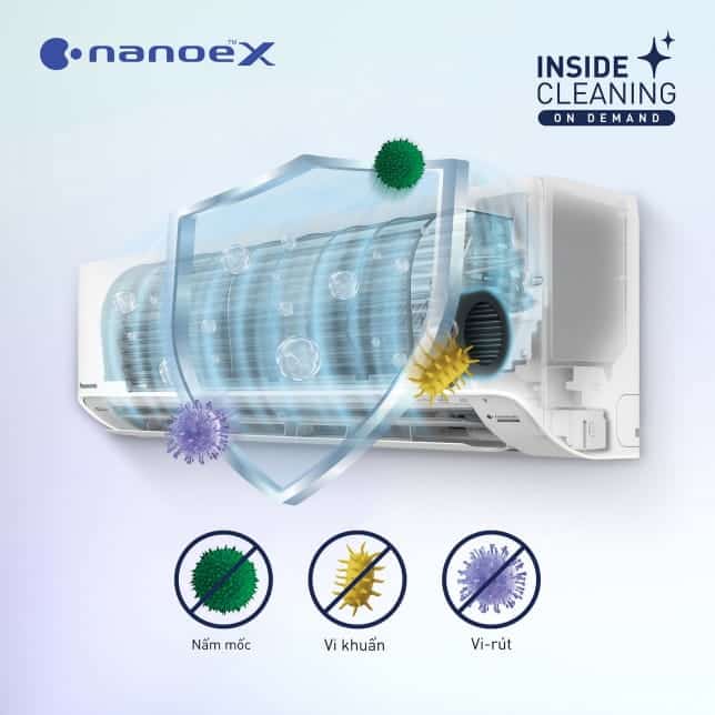 Máy lạnh Panasonic 2.5HP inverter CU/CS-U24ZKH-8