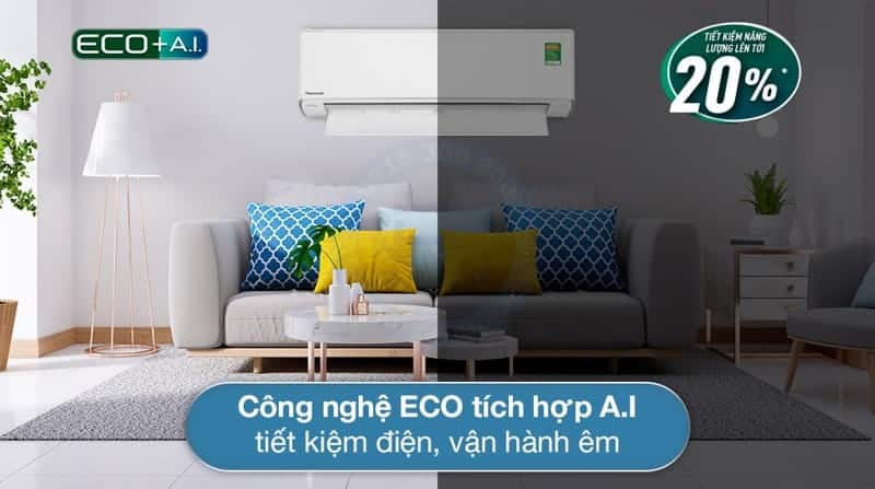 Máy lạnh Panasonic Inverter 1.5Hp XU12ZKH-8
