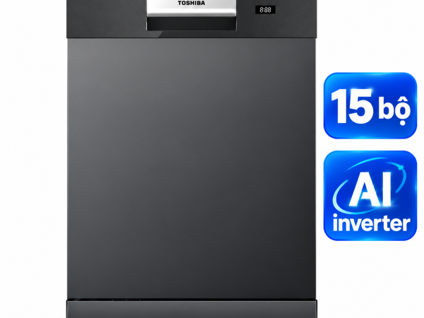 Máy Rửa Chén Toshiba OriginClean DW-15F7(G)-VN