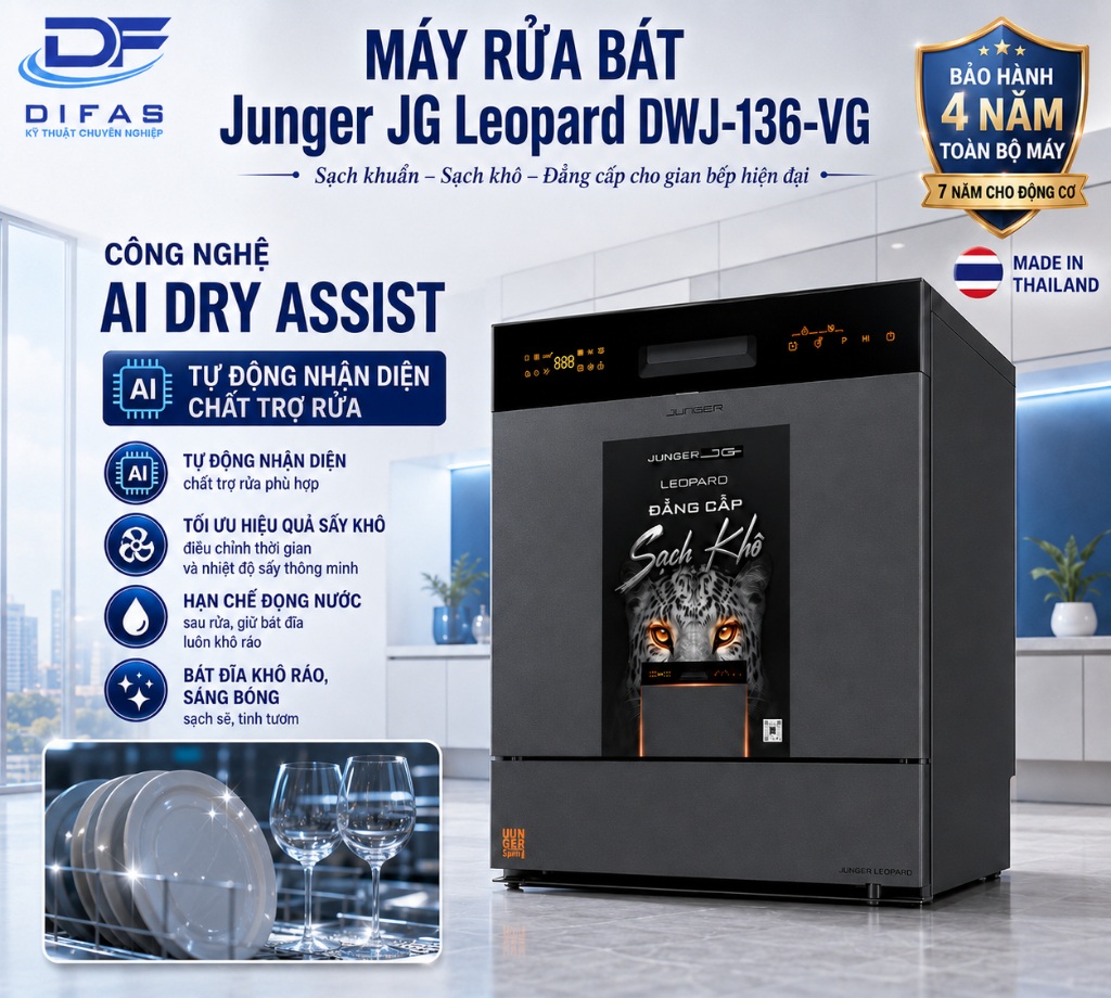 Máy rửa bát Junger JG Leopard DWJ-136-VG 9 vn 11134207 81ztc mssjqqaziy2oc1