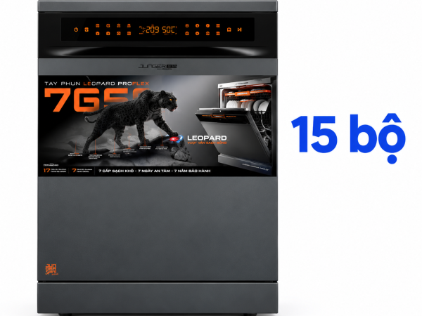 Máy Rửa Bát Junger LEOPARD DWJ-153-PRO