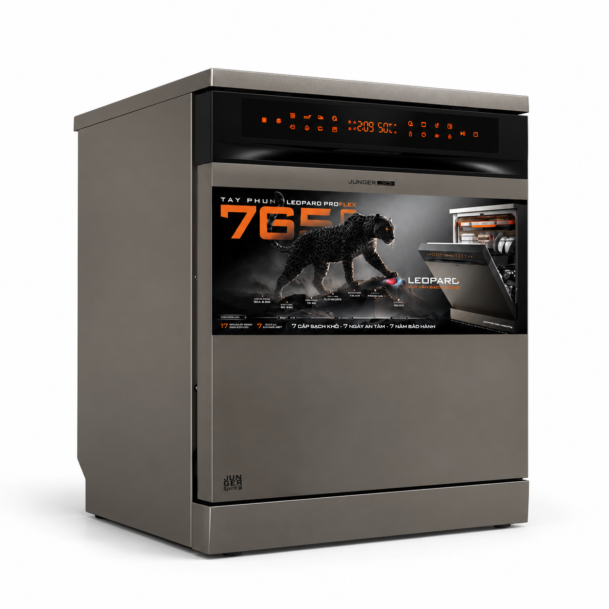 Máy Rửa Bát Junger LEOPARD DWJ-163-PRO 3 Máy Rửa Bát Junger LEOPARD DWJ-163-PRO - Ảnh 3