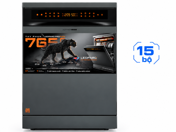 Máy Rửa Bát Junger LEOPARD DWJ-153-PRO