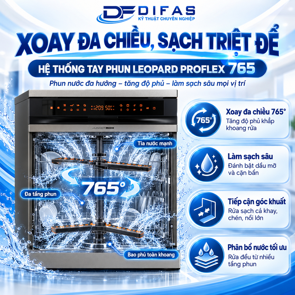 Máy Rửa Bát Junger LEOPARD DWJ-163-PRO 6 vn 11134207 81ztc mttahocisflz9b